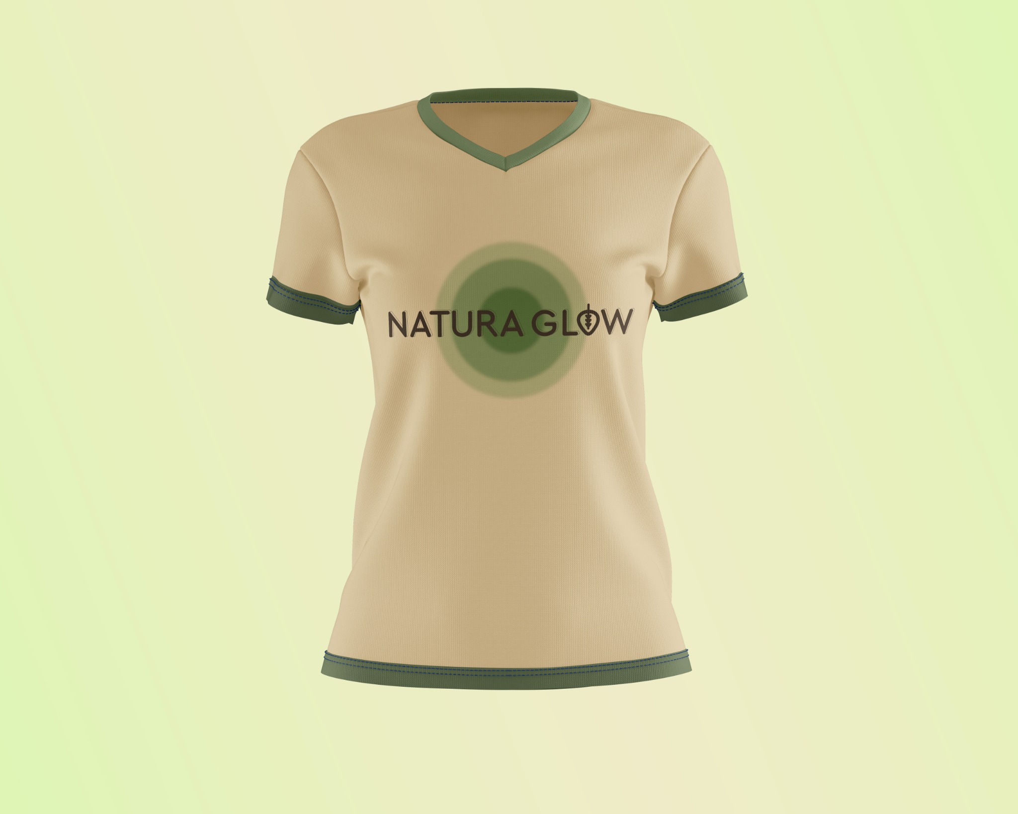 Natura Glow — Футболка: вид спереди