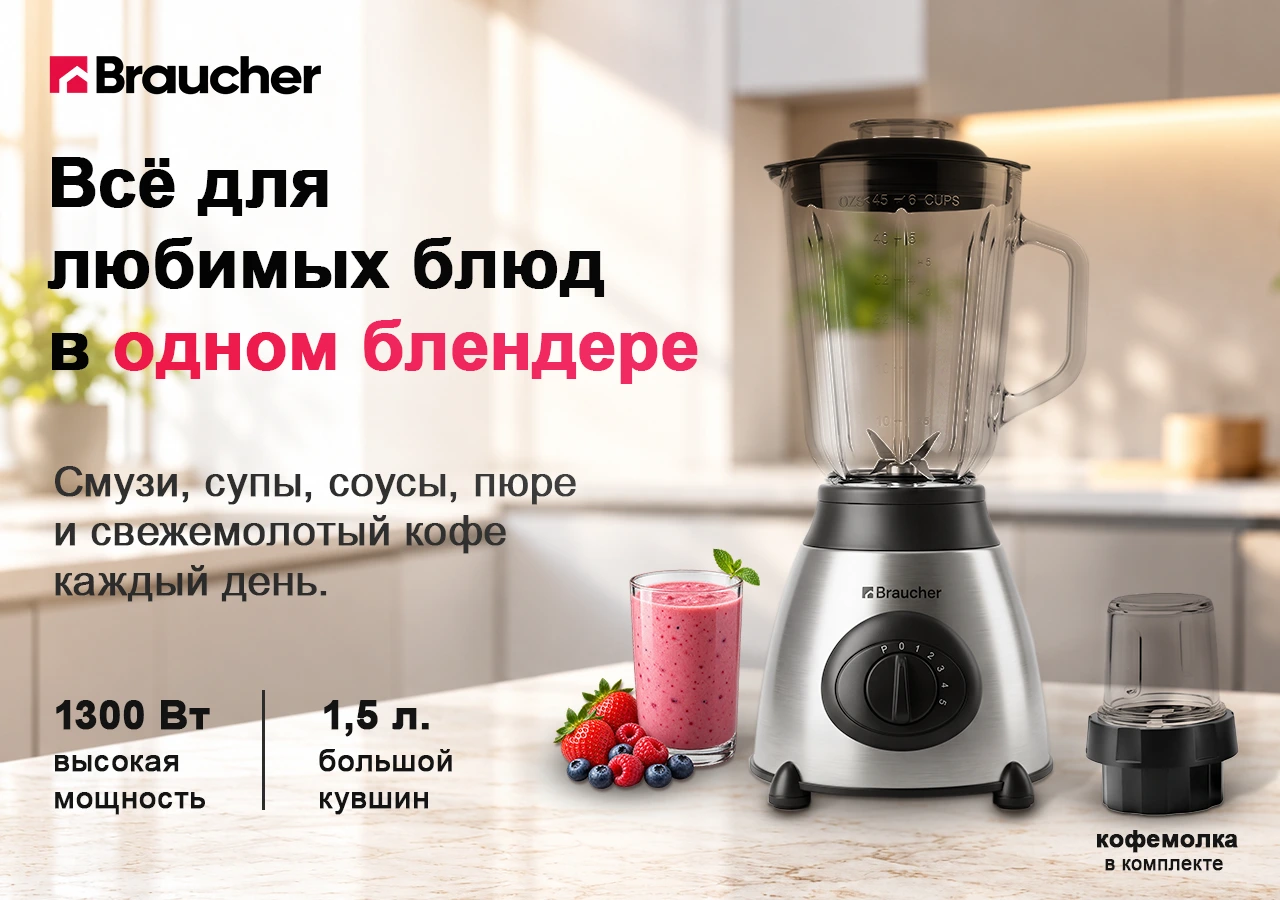 Braucher — блендер · 1