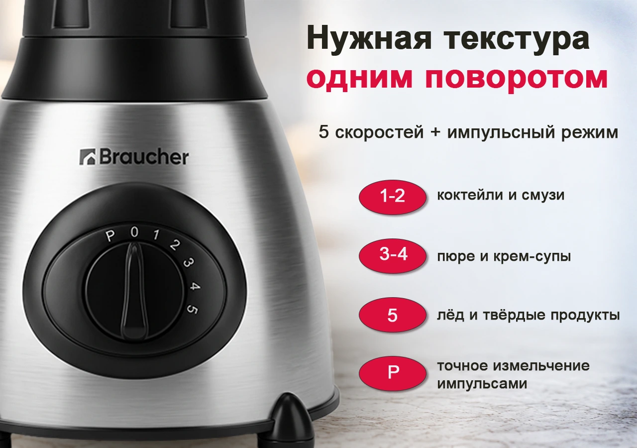 Braucher — блендер · 3