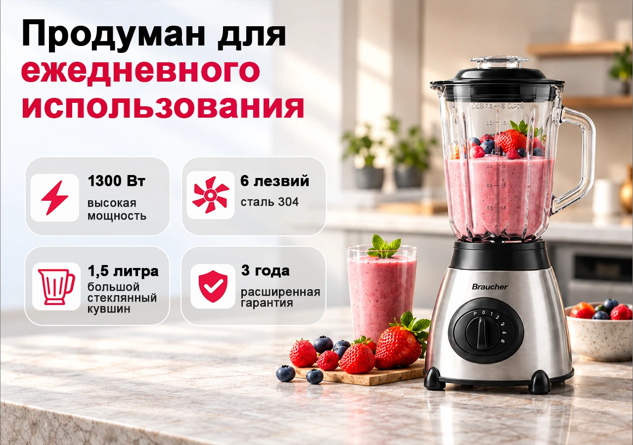 Braucher — блендер · 5