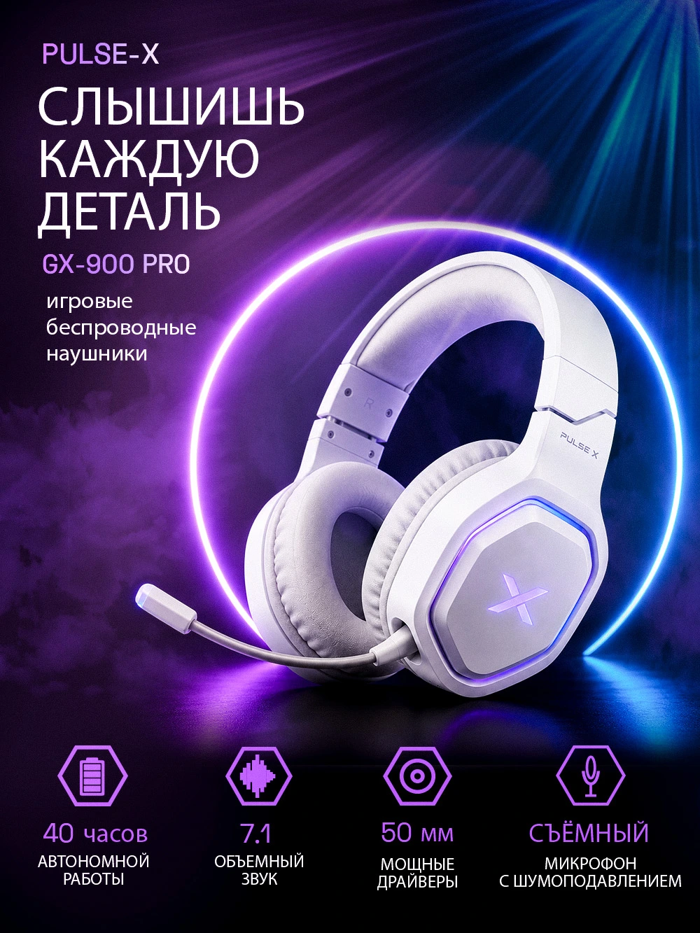 Pulse-X — гарнитура · 1